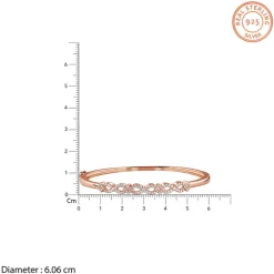 Rose Gold Infinite Joy Cuff Bracelet