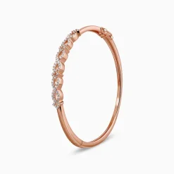 Rose Gold Infinite Joy Cuff Bracelet