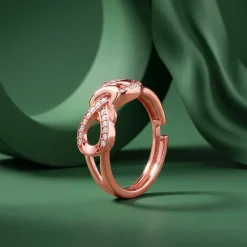 Rose Gold Infinitely Yours Ring (Size 12)