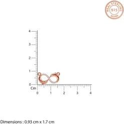 Rose Gold Infinity Necklace