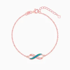 Rose Gold Infinity Vibe Bracelet