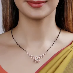 Rose Gold Inspiring Love Mangalsutra