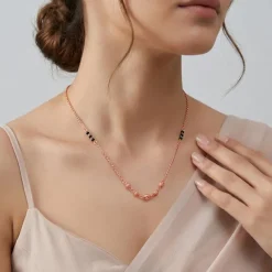 Rose Gold Iraaya Mangalsutra