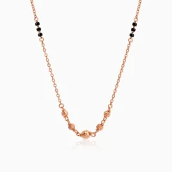 Rose Gold Iraaya Mangalsutra