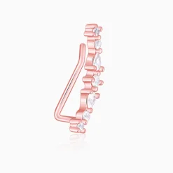Rose Gold Ivy Whisper Ear Piercing