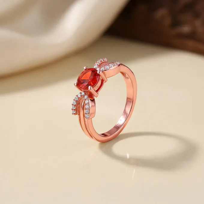 Rose Gold Izanami Ring