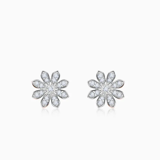 Rose Gold Jasmine Lab Grown Diamond Earrings