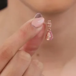 Rose Gold Kalinga Jhumki