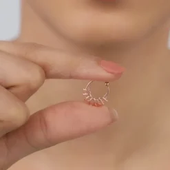 Rose Gold Kamal Septum Ring
