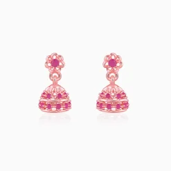 Rose Gold Kanchi Jhumki