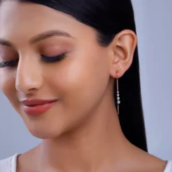 Rose Gold Kiran Sui Dhaaga Lab Grown Diamond Earrings