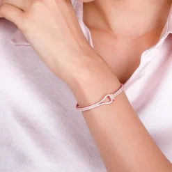 Rose Gold Knotted Feelings Bracelet