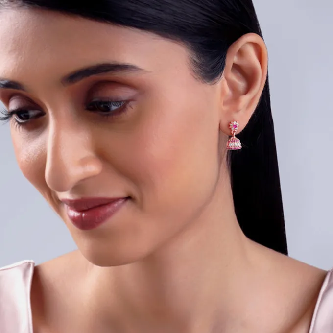 Rose Gold Kosala Jhumki