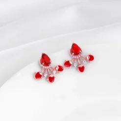Rose Gold Liberty of Love Earrings