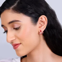 Rose Gold Liberty of Love Earrings