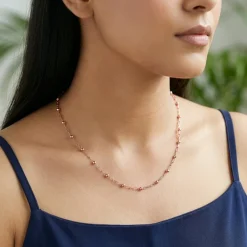 Rose Gold Linea Bead Chain