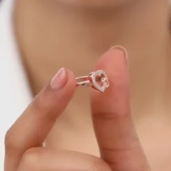 Rose Gold Locked In Love Ring