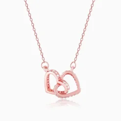 Rose Gold Locked-In-Love Necklace