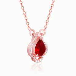 Rose Gold Love Confession Necklace