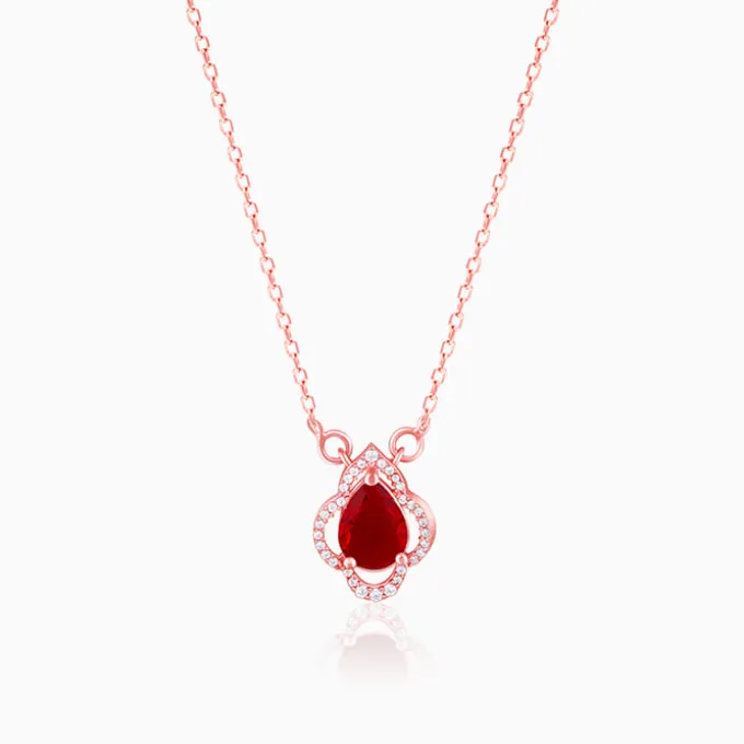 Rose Gold Love Confession Necklace