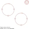 Rose Gold Love Story Anklet