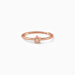 Rose Gold Lustre Blossom Ring