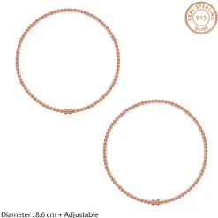 Rose Gold Madonna Anklet