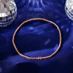 Rose Gold Madonna Anklet