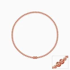 Rose Gold Madonna Anklet