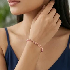 Rose Gold Madonna Bracelet