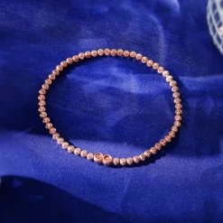 Rose Gold Madonna Bracelet