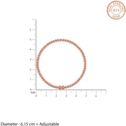 Rose Gold Madonna Bracelet