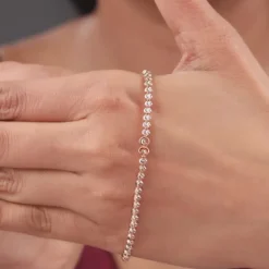 Rose Gold Madonna Bracelet