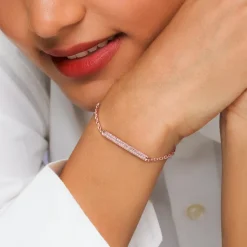 Rose Gold Minimal Grace Bracelet