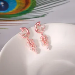 Rose Gold Mor Earrings