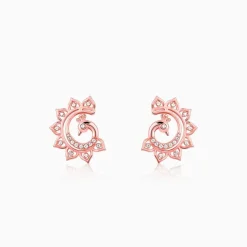Rose Gold Morni Earrings