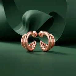 Rose Gold Mystic Grace Earrings