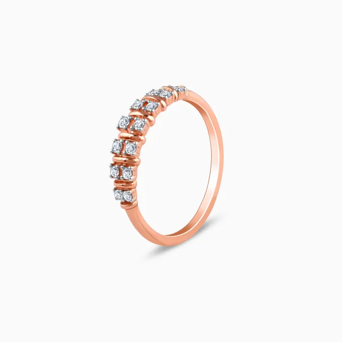 Rose Gold Mystical Celine Lab Grown Diamond Ring