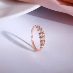 Rose Gold Mystical Celine Lab Grown Diamond Ring