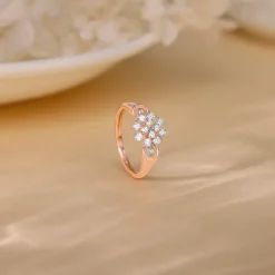 Rose Gold Nivara Diamond Ring