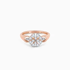 Rose Gold Nivara Diamond Ring
