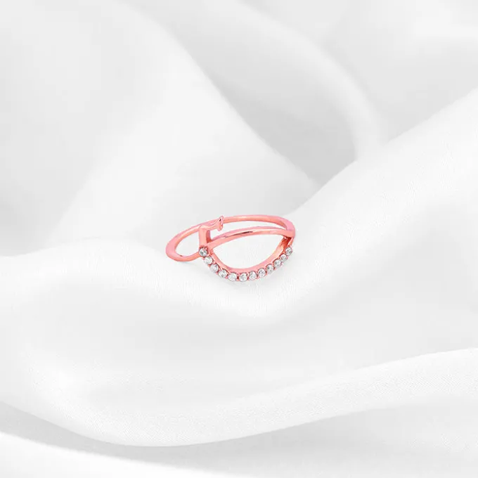 Rose Gold Noah's Arc Ring