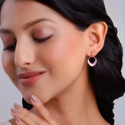 Rose Gold Nova Earrings