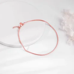 Rose Gold Novus Anklet