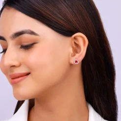 Rose Gold One And Only Earrings
