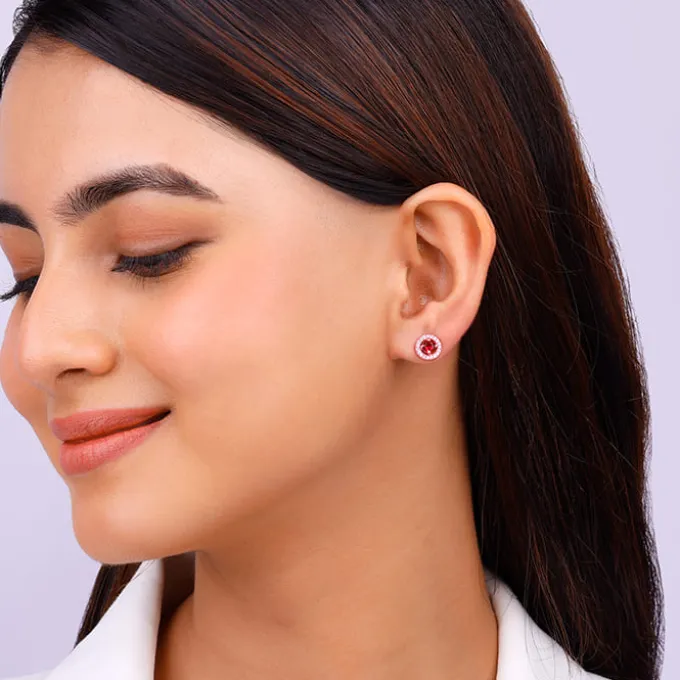 Rose Gold One And Only Earrings