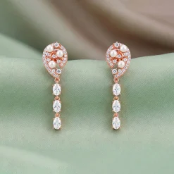 Rose Gold Ophelia Earrings