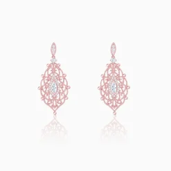 Rose Gold Opulent Desire Earrings