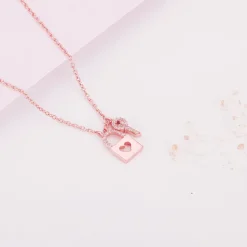 Rose Gold Perfectly Matched Necklace
