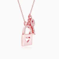 Rose Gold Perfectly Matched Necklace